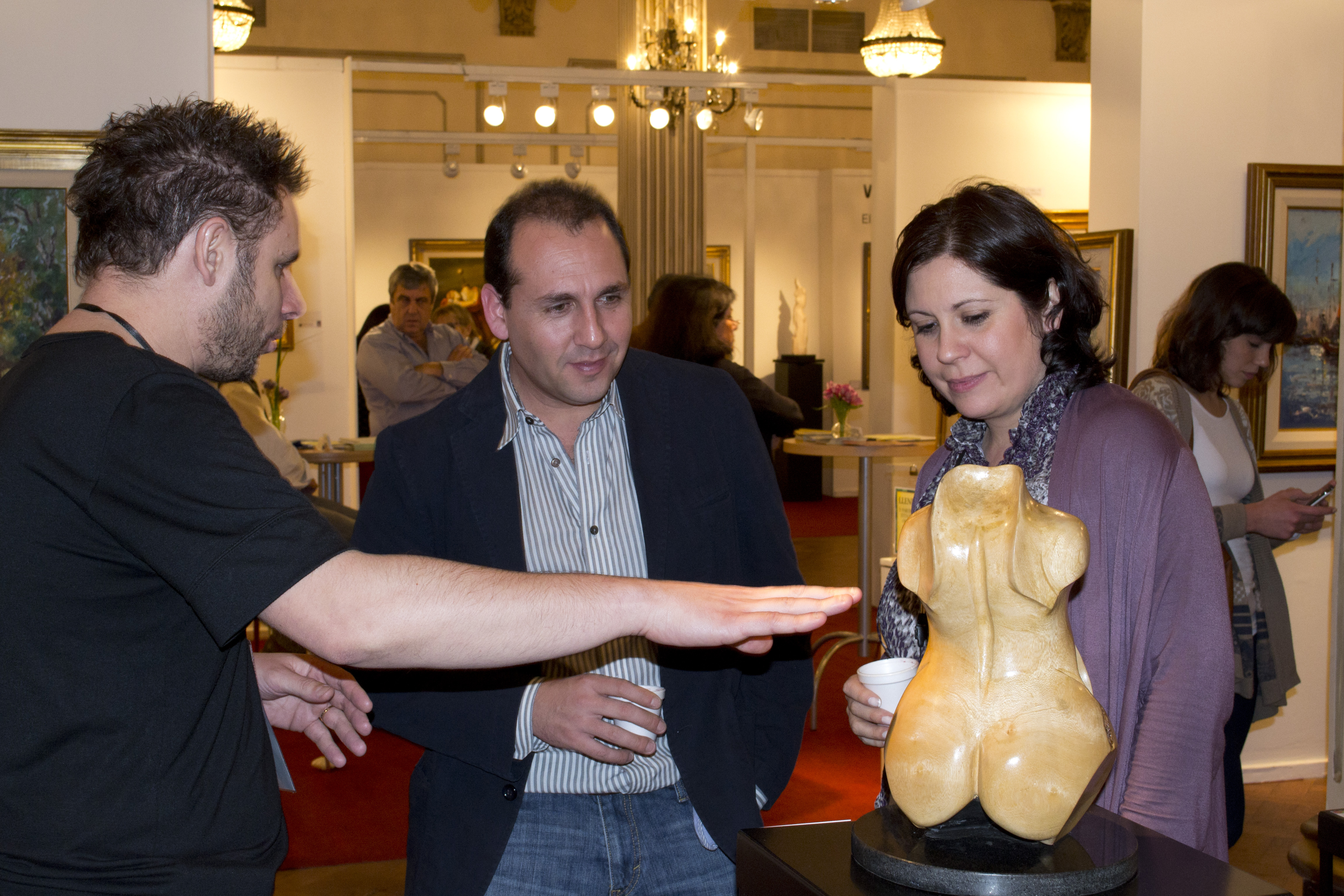 Vista del taller de trabajo